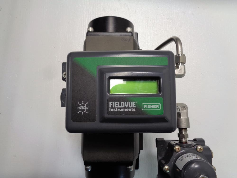 120 PSIG Actuator w/ Fisher Fieldvue Digital Controller DVC2000